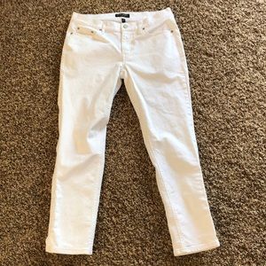  Banana Republic White Jeans